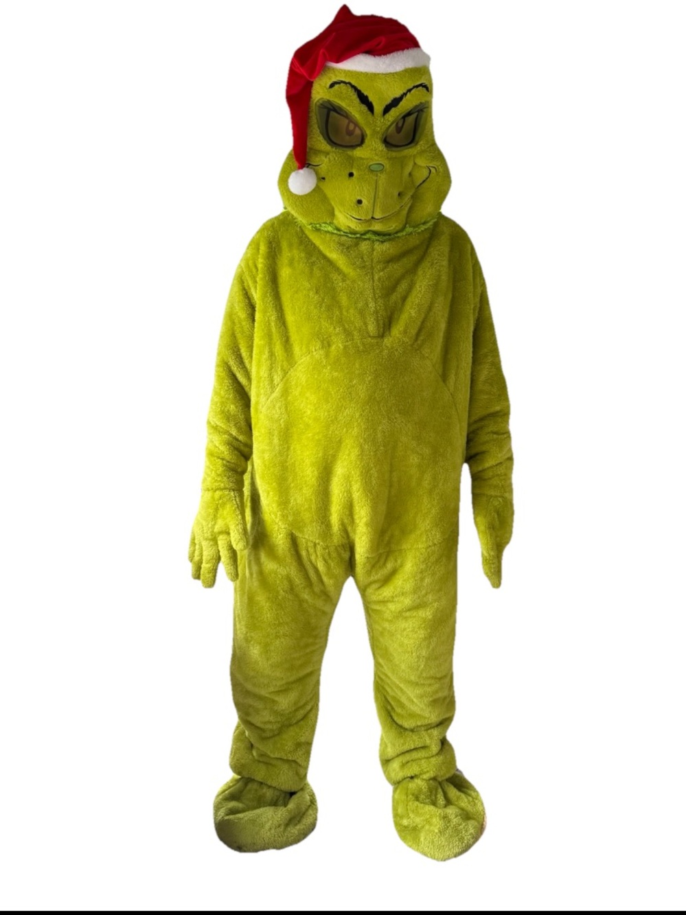 Ruz Deluxe How The Grinch Stole Christmas Adult  Costume Full Body Suit And Mask